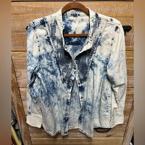 Free People Button-Up Women's Top